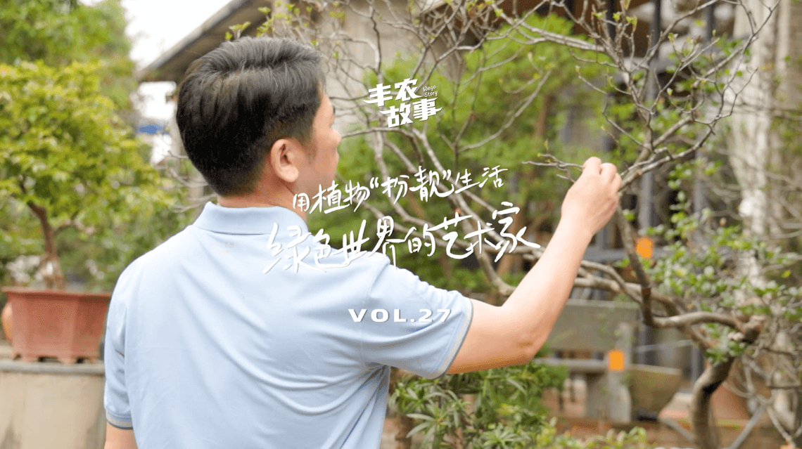 17年，他用一草一木去点亮了一个个家。